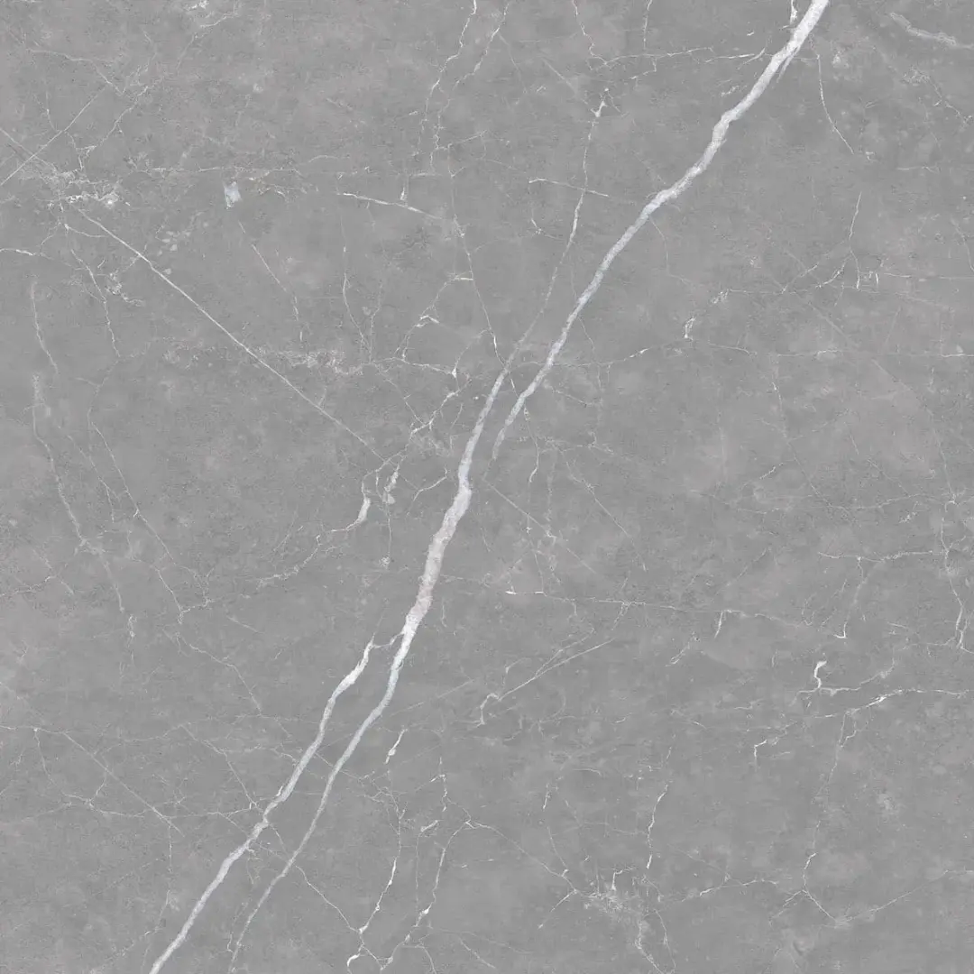 Porcelanato Luxor acetinado cinza, marca Delta - Ref.8753